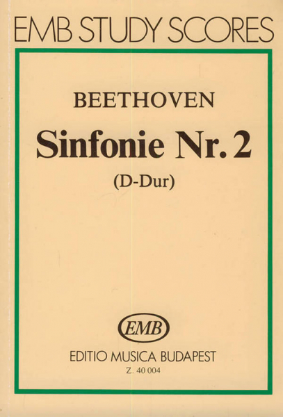 Sinfonie D-Dur Nr.2 op.36 für Orchester