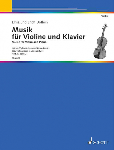 Musik für Violine und Klavier Band 2 für Violine und Klavier