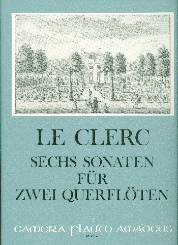 6 Sonaten op.1 für 2 Flöten