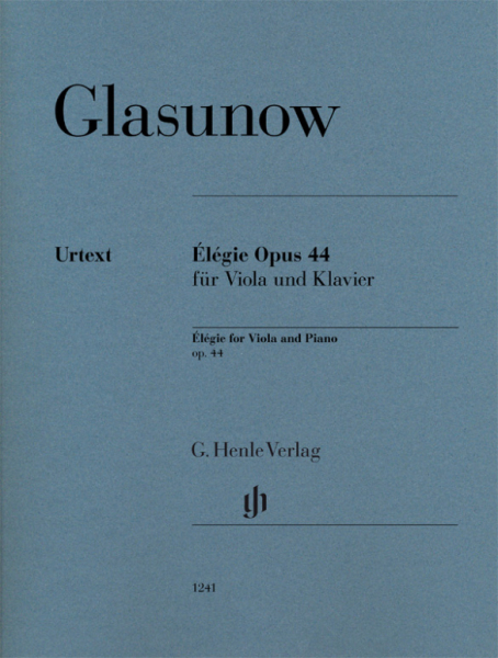 Élégie op.44 für Viola und Klavier