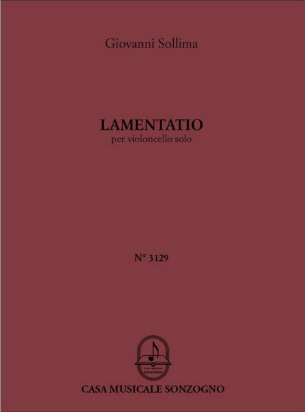 Lamentatio per violoncello solo