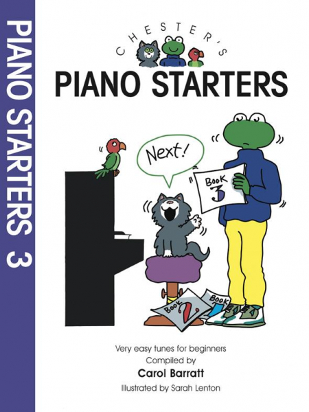 Chester&#039;s Piano Starters vol.3 easy tunes for young beginners