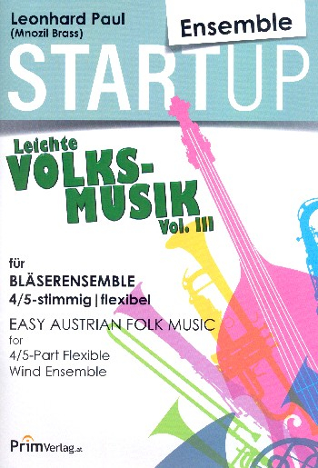 Leichte Volksmusik Band 3 für 4-5 Blechbläser (Ensemble)