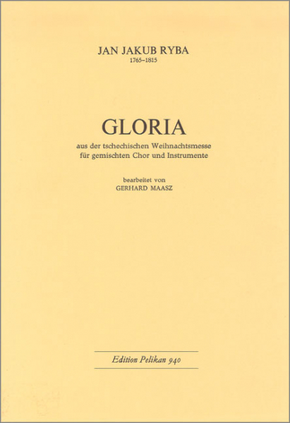 Gloria für 3 gemischte Stimmen und Orchester