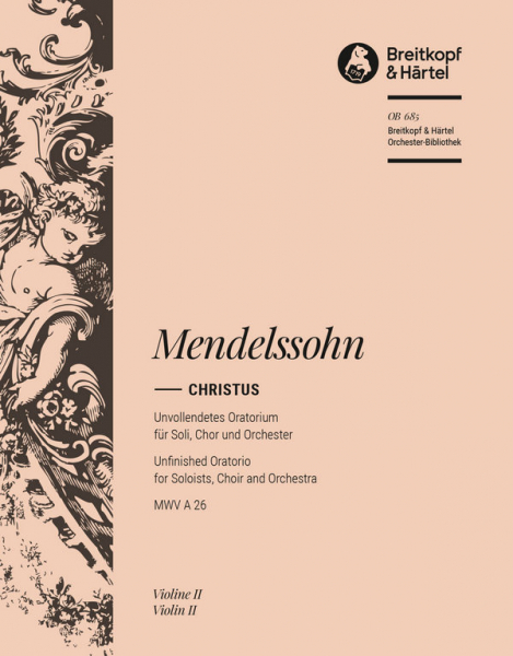 Christus - Oratorium op.97 für SATB Soli, SATB Chor und Orchester