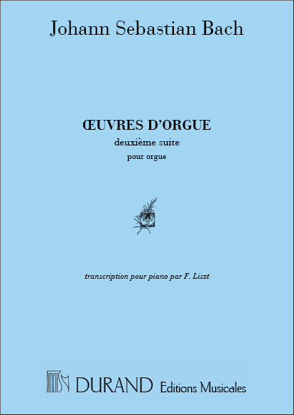 Oeuvres d&#039;Orgue Vol.2 (Préude et Fugue) pour piano