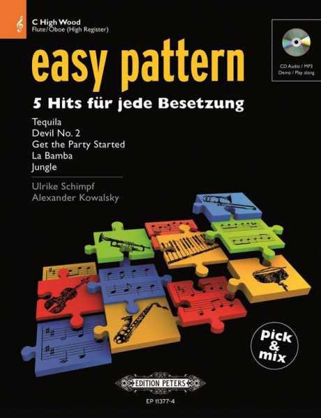 Easy Pattern (+CD) für flexibles Ensemble (Klassenmusizieren)