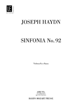 Sinfonie G-Dur Nr.92 Hob.I:92 für Orchester