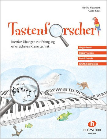 Übungsbuch für Klavier Tastenforscher