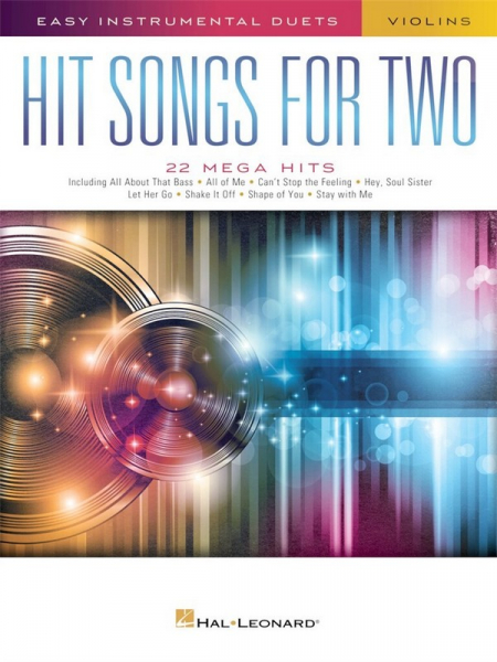 Hit Songs for two: for 2 string instruments