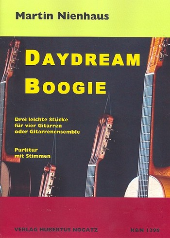 Daydream Boogie für 4 Gitarren (Ensemble) Partitur und Stimmen