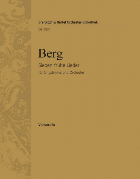 7 frühe Lieder für Gesang und Orchester