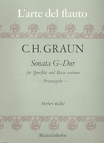 Sonate G-Dur für Flöte und Bc