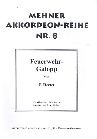 Feuerwehr-Galopp für Akkordeon