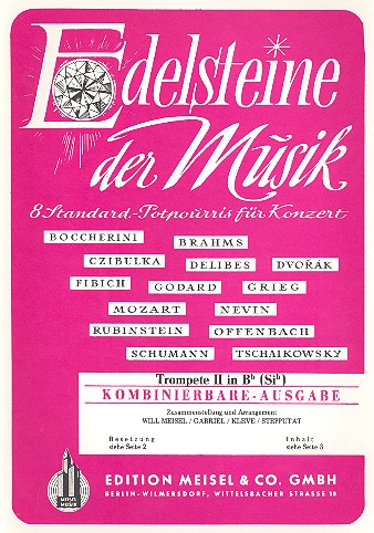 8 Edelsteine der Musik Potpourris für Orchester