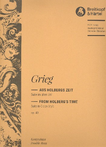 Aus Holbergs Zeit op.40 für Streichorchester