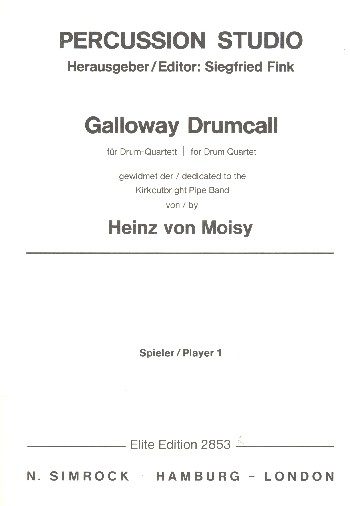 Galloway Drumcall für 4 Schlagzeuge