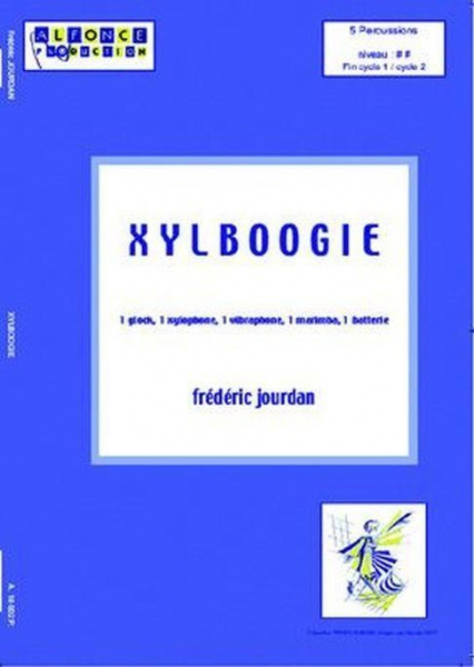 Xylboogie for glock, xylophone, vibraphone, marimba, batterie