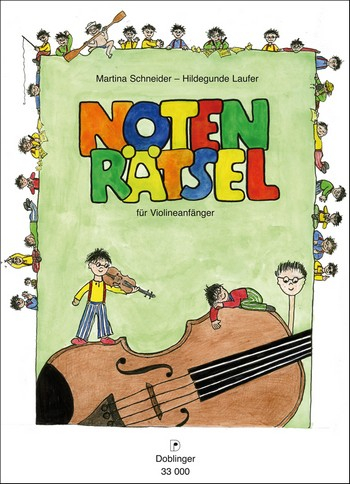 Notenrätsel für Violine