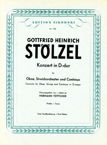 Konzert D-Dur für Oboe und Streicher