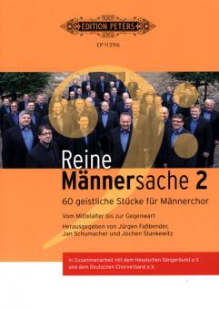 Chorbuch Reine Männersache 2