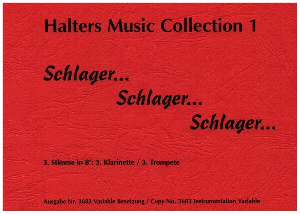 Halters Music Collection Band 1: für Blasorchester