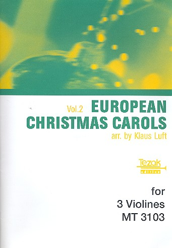 European Christmas Carols vol.2 for 3 violines