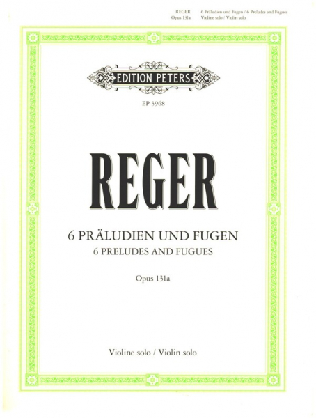 6 Präludien und Fugen op.131a für Violine solo