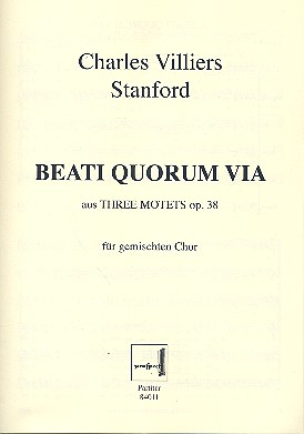 Beati quorum via op.38,3 für gem Chor a cappella