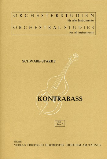 Orchesterstudien Band 6 für Kontrabass