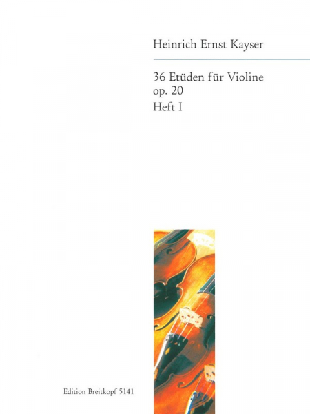 36 Etüden op.20 Band 1 für Violine