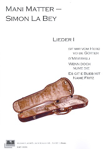 Lieder Band 1 für Chor, Klavier und Baß