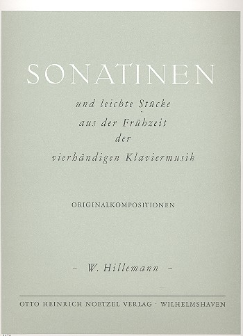 Sonatinen und leichte Stücke aus der Frühzeit der vierhändigen