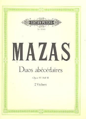 Duos abécédaires op.85 Band 2 für 2 Violinen