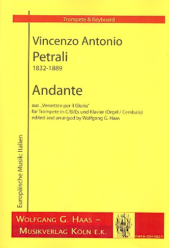 Andante für Trompete und Klavier (Orgel/Cembalo)