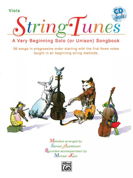 String Tunes (+CD) for viola and piano