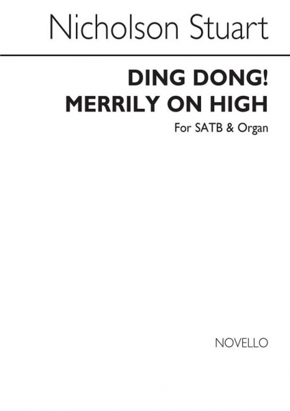 Ding Dong merrily on high for mixed chorus and organ