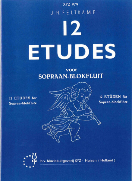 12 Etudes voor sopraan-blokfluit