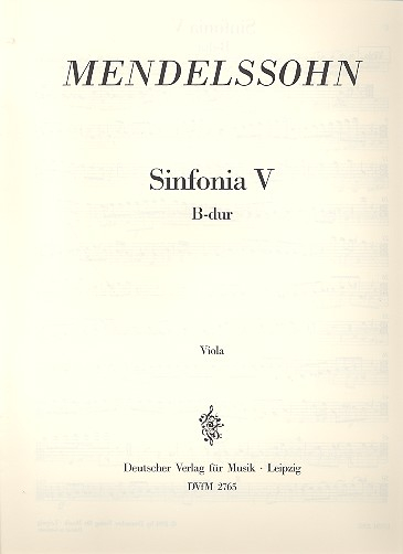 Sinfonia B-Dur Nr.5 für Streichorchester