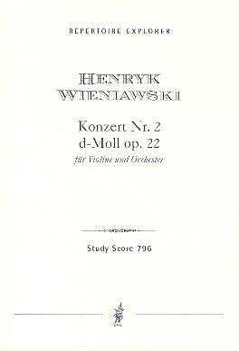 Konzert d-Moll Nr.2 op.22 für Violine und Orchester