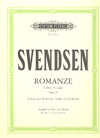 Romanze G-Dur op.26 für Violine und Orchester für Viola und Klavier