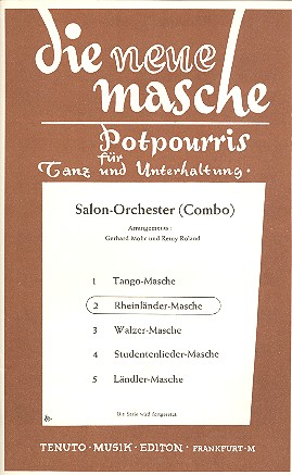 Rheinländer-Masche: für Salonorchester Direktion und Stimmen