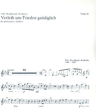 Verleih uns Frieden gnädiglich Choralkantate für Chor und Orchester