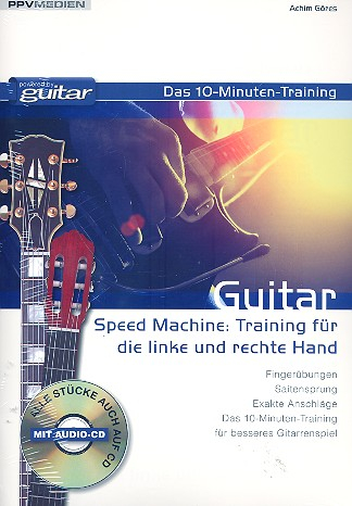 Speed Machine - Training für die linke und rechte Hand (+CD) für Gitarre