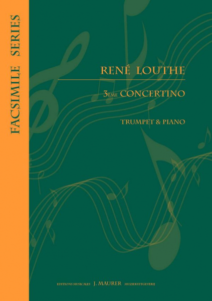 Concertino no.3 pour trompette et piano