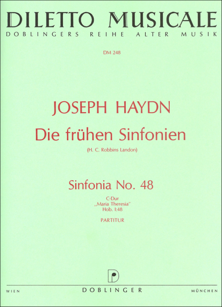 Sinfonie C-Dur Nr.48 Hob.I:48 für Orchester