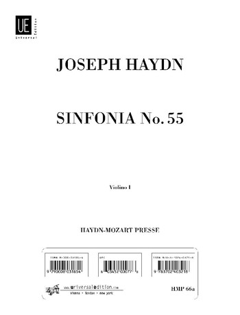 Sinfonie Es-Dur Nr.55 Hob.I:55 für Orchester