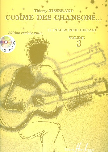 Comme des chansons vol.3 (+CD) pour guitare