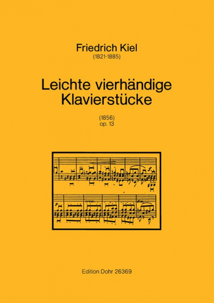 Leichte Stücke op.13 für Klavier zu 4 Händen