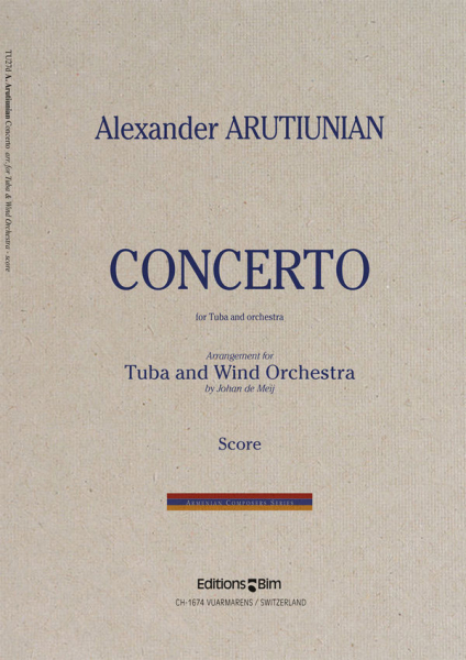 Concerto for Tuba and Orchestra for tuba and concert band